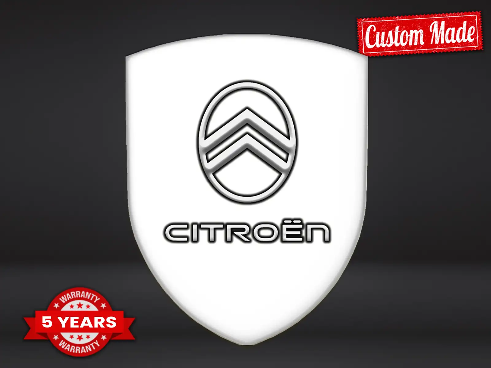 Citroen Custom Auto Badges Modern Lasting Max Pro Style